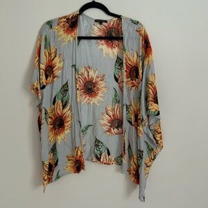 staccato sunflower cardigan